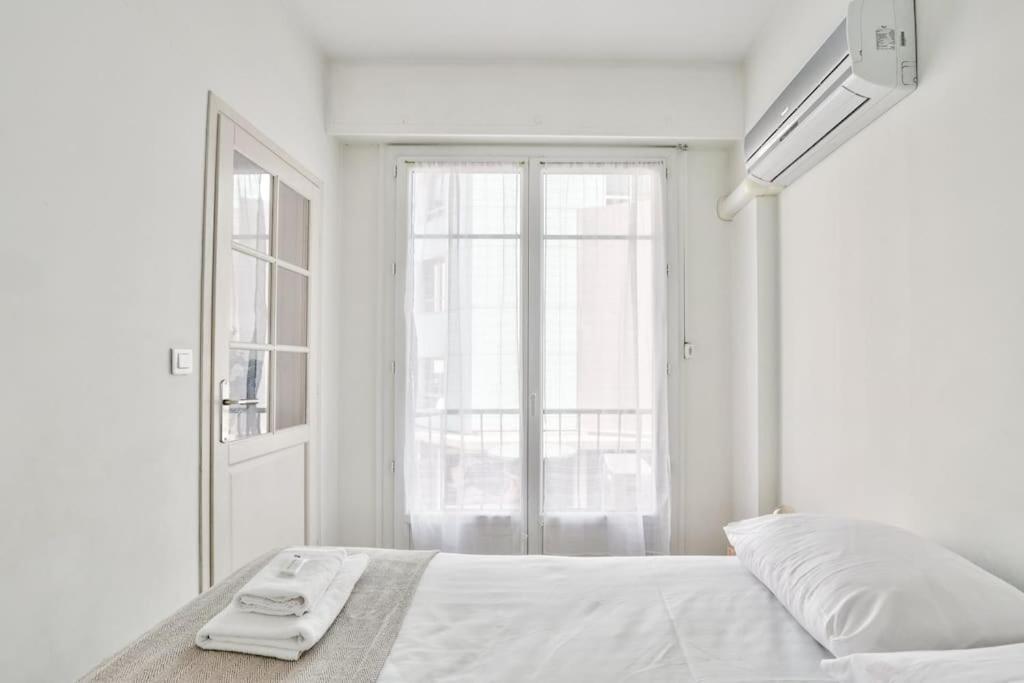 L29 Lenval Beach At 1Min Walk To Sea Front Ac Balcony Nice Ngoại thất bức ảnh