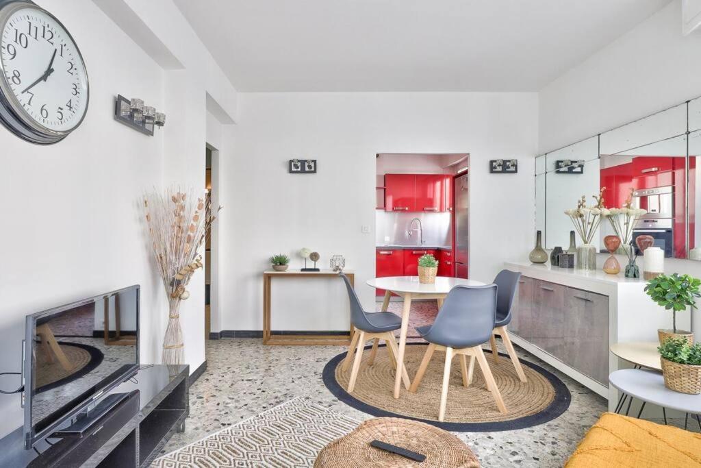 L29 Lenval Beach At 1Min Walk To Sea Front Ac Balcony Nice Ngoại thất bức ảnh